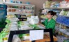 Sản phẩm gạo Tâm Sáng của Hợp tác xã Dịch vụ nông nghiệp Thanh Yên được bày bán tại các hệ thống siêu thị trong và ngoài tỉnh.